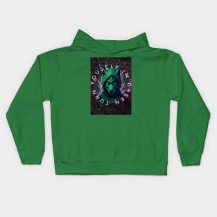 Turn Youself In Green. Kids Hoodie